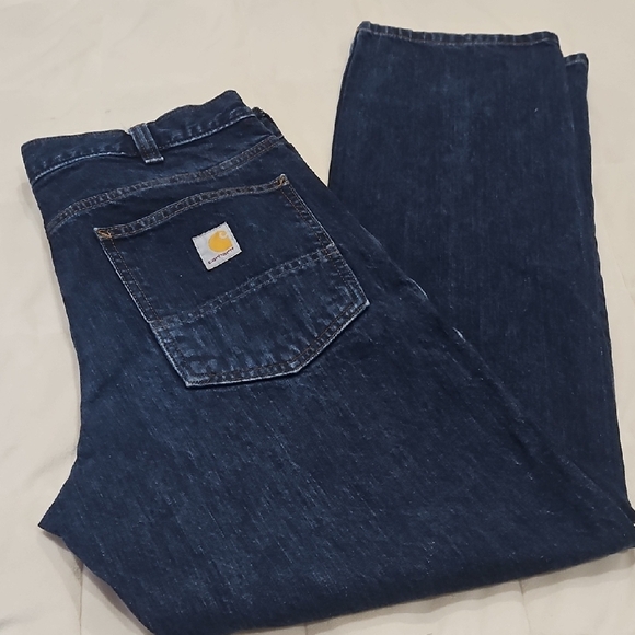 Carhartt Other - Carhartt Men's Deep Indigo Relaxed Jeans